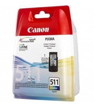 Картридж Canon CL-511 Color для MP230, MP235, MP240, MP250, MP252 (2972B007) 2972B007 фото