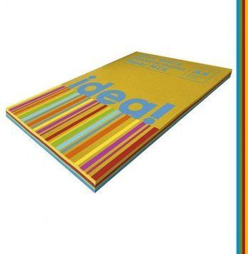 Набор цветной бумаги Intensive Colour Mix GLORY 25х4, A4 80г/м&sup2;., 100 л. idea (4820216430189) 4820216430189 фото