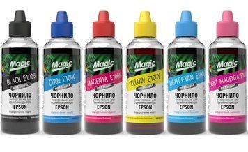 Комплект чернил Magic для принтера Epson (673,650) L800/805/P50/T50/R270/TX650/1410 (B/C/LC/M/LM/Y) 6x100 ml Magic 673_650 фото