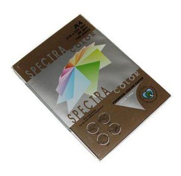 Папір Spectra Color А4 80г/м2 100 аркушів темно-коричневий ,43А 16.7553 фото