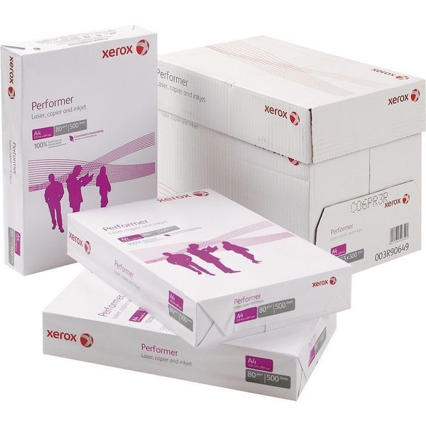 Папір А4 Xerox Performer 80г/м2, 500аркушів в упаковці для принтера і ксерокса 003R91720 5017534917204 фото