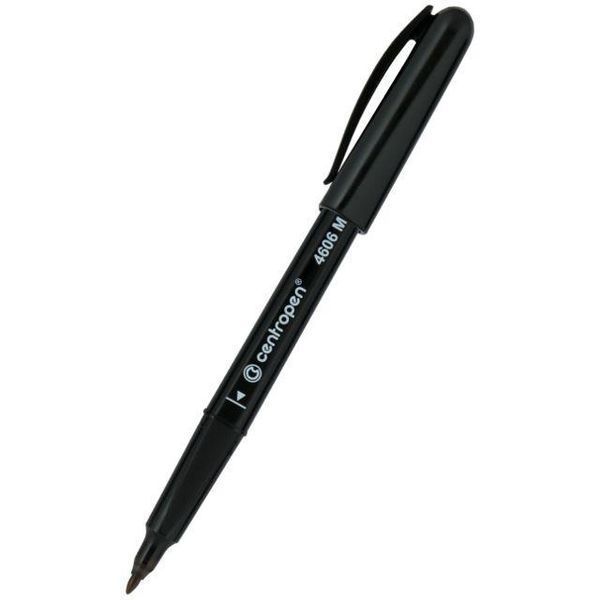 Маркер для CD-дисків Centropen CD-Pen 4606M 1 мм чорний 4606-01 фото