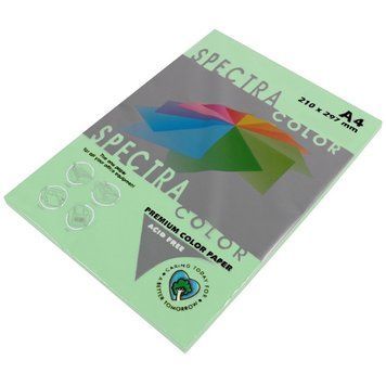 Папір Spectra Color А4 80г/м2 100 аркушів світло-зелений пастельний 130 16.7535 фото