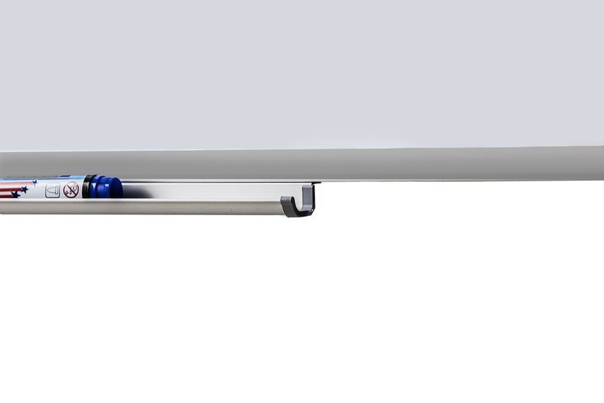 Доска магнитно-маркерная BUROMAX 100x200 см сухостираемая UB100x200W фото