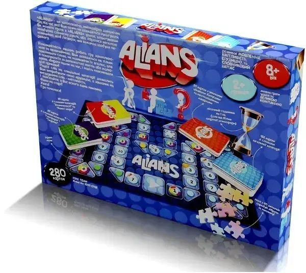 Настольная развлекательная игра "ALIANS", SPG-92U, Danko Toys 4820071190945 фото