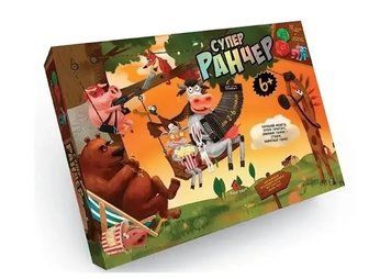 Настільна розважальна гра "Супер Ранчер" укр, G-SR-01-01U, Danko toys 4820186073799 фото