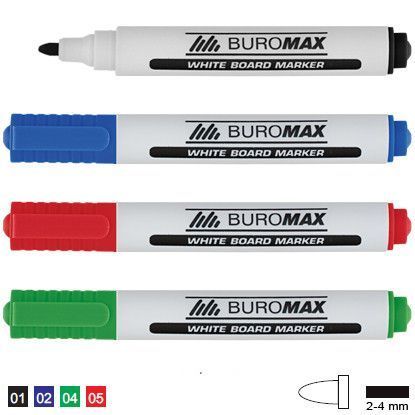 Набор аксессуаров Buromax для магнитной доски 4-в-1 B.123C фото