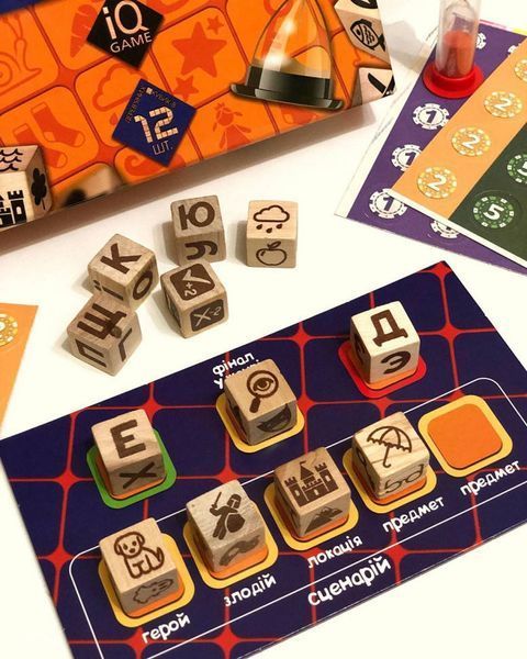 Розважальна гра "КубикУм" укр, G-KU-01U, Danko Toys 4823102804231 фото