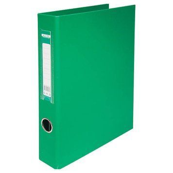 Папка А4 Buromax на 4 кільця 4 см двостороння зелена BM.3106-04 4823078955135 фото