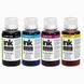 Комплект универсальных чернил ColorWay к принтерам Brother DCP/ MFC Universal BK/C/M/Y Dye-based 4x100 ml (CW-BW100SET01) CW-BW100SET01 фото 1