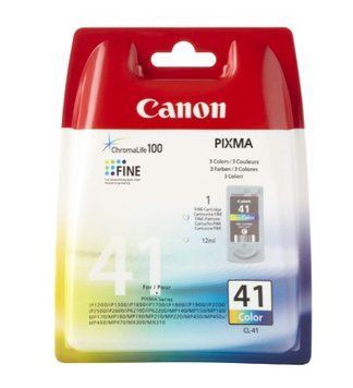 Картридж для принтера Canon CL-41C Color MP190, MP220, MP160, MP450, MP210, MP140, MP150, MP460, MP170, MP180, IP2600, IP1900, IP1200, IP1700, IP2200, IP1800, IP1600, IP2500, IP1300, MX300, MX310 0617B025 фото