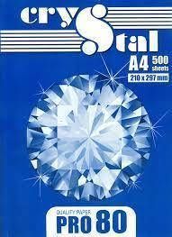 Папір A4 80 г/м&sup2; 500 листов "Crystal Pro" PRO80 для принтера, ксерокса (16.3791) 16.3791 фото