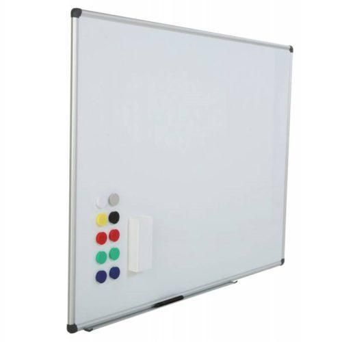 Магнитная доска под маркер BUROMAX 65x100 см, сухостираемая UB65x100W фото