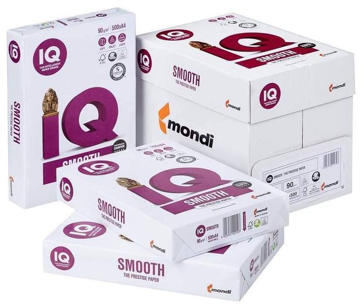 Папір офісний картон А3, 300 г/м2, 150 арк., IQ Smooth Mondi (Austria) щільний А3 для принтера 9003974445748 фото