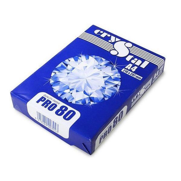 Папір Crystal Pro А4 80г/м2 100 аркушів для принтера, ксерокса 16.4270 фото