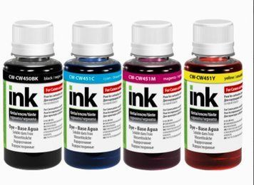Комплект чернил ColorWay для принтера Canon CW450/ PGI-450/CLI-451 BK/C/M/Y Dye-based 4 x 100 ml (CW-CW450/CW451SET01) CW-CW450/CW451SET01 фото