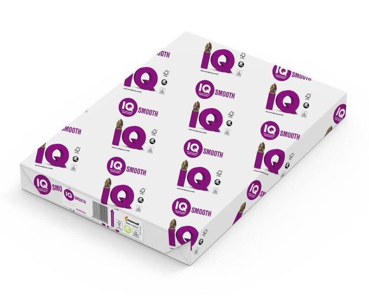 Папір офісний А3, 120 г/м2, 500 арк., IQ Smooth Mondi (Austria) щільний А3 для принтера 9003974420547 фото