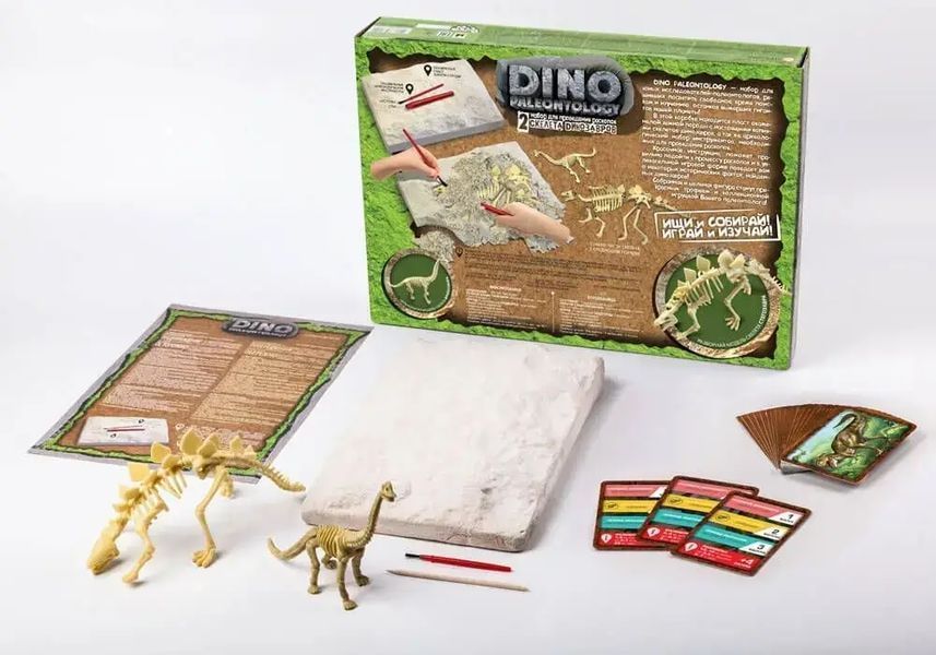 Набір для проведення розкопок "DINO PALEONTOLOGY", DP-01-01, Danko Toys 4820186072242 фото