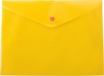 Папка-конверт на кнопці А4 BuroMax BM.3926-11 жовта BM.3926-11 фото