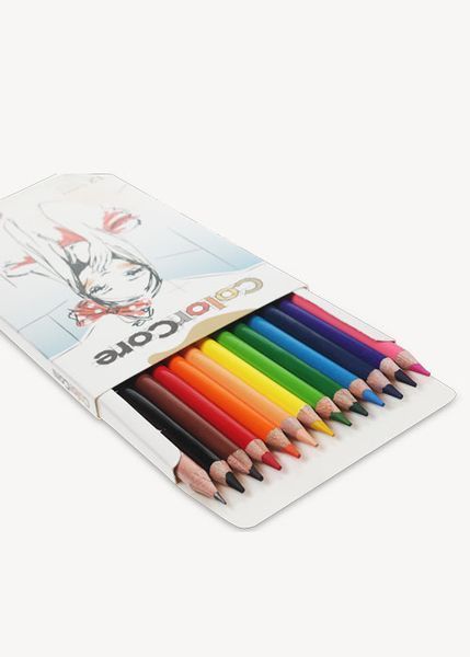 Олівці кольорові Marco ColorCore 12 шт 3130-12CB 6951572910843 фото