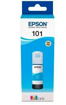 Оригинальные чернила для принтера Epson L4150/L4160/L6160/L6170/L6190 (№101) (Cyan) 70 ml (C13T03V24A) C13T03V24A фото