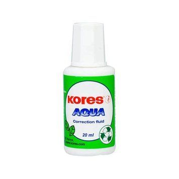 Коректор-рідина Kores AQUA, водна основа 20мл K69101 (9023800691019) 9023800691019 фото