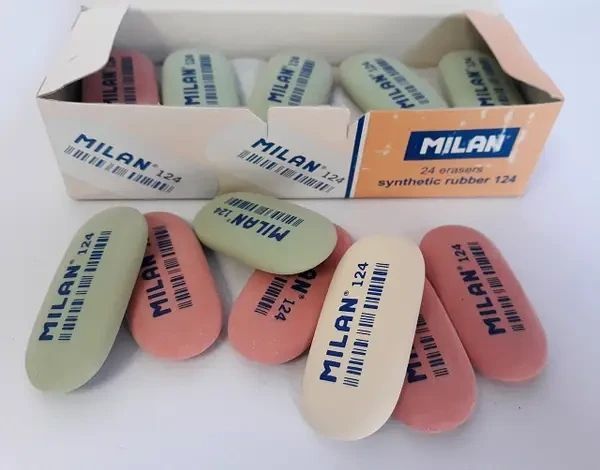 Гумка Milan овальна 124 8414034601249 фото
