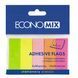 Закладки-стікери паперові EconoMix 5х30шт неон мікс Е20935 4044572209351 фото 1