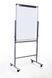 Флипчарт магнитный под маркер Duo ​​UkrBoards 75x100 см на колесах UB-F75x100W Duo фото 1