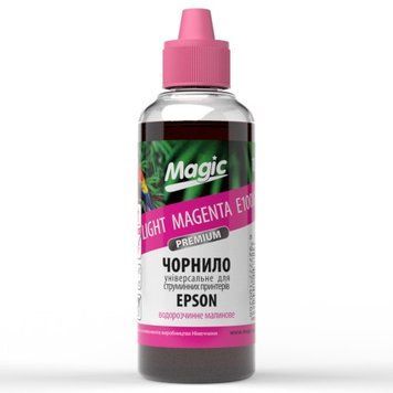 Чернила универсальные для принтеров Epson Light Magenta E100LM пурпурное Magic, 100 мл 6927777100167 фото