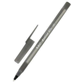 Ручка шариковая BIC "Round Stic" 1,0 мм черная (3086123256385) 3086123256385 фото