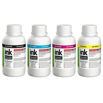 Комплект чернил ColorWay для принтера Canon CW445/CW446 PG-445/CL-446 BK/C/M/Y Dye-based 4 x 200 ml (CW-CW445/CW446SET02) CW-CW445/CW446SET02 фото