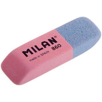 Гумка прямокутна Milan 860 8414034608606 фото