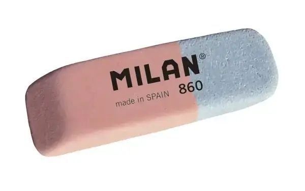 Гумка прямокутна Milan 860 8414034608606 фото