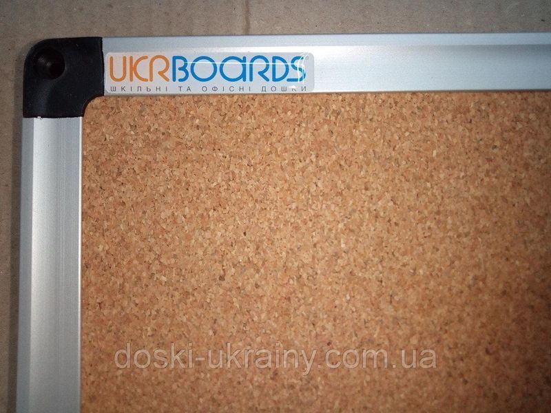 Дошка коркова UkrBroads 75x100 см для нотаток UB75x100C фото