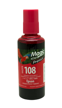 Чернила Magic для Epson №108, пурпурный (Magenta), 100 мл (6927777108132) 6927777108132 фото