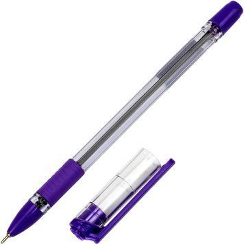 Ручка масляная Hiper Fine Tip 0.7 мм, цвет стержня фиолетовый HO-111/НО-515 8906050364340 фото
