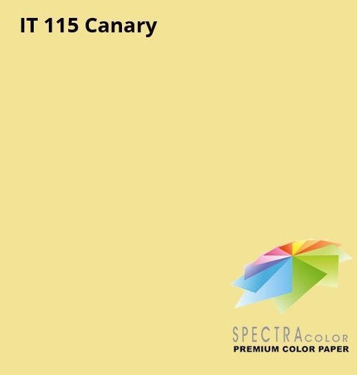 Бумага Spectra Color А4 80г/м2 100 листов светло-желтая 115 16.7527 фото