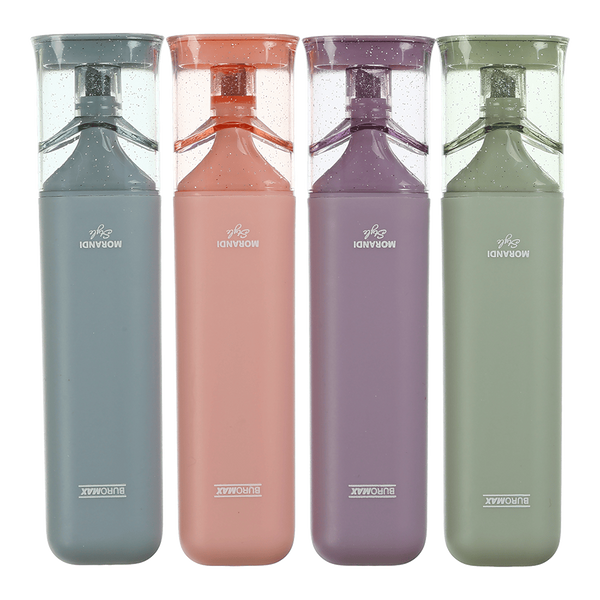Набір із 4-х текст-маркерів MORANDI STYLE Glitter, (рож., бузк., олив., граф), 2-4.5 мм., BM.8909-94 (4823126800486) 4823126800486 фото