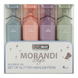 Набір із 4-х текст-маркерів MORANDI STYLE Glitter, (рож., бузк., олив., граф), 2-4.5 мм., BM.8909-94 (4823126800486) 4823126800486 фото 1