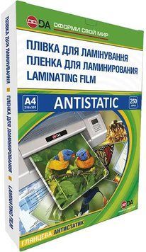 Пленка для ламинирования DA Antistatic A4 250 мкм 216&times;303 мм глянцевая, 100 шт/уп 11201011213YA фото