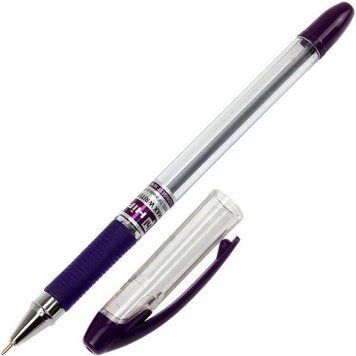 Ручка масляная Hiper Max Writer 0.7 мм, цвет стержня фиолетовый HO-335 8901015001421 фото