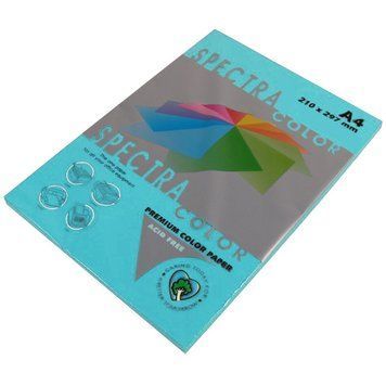 Папір Spectra Color А4 80г/м2 100 аркушів синій насичений 220 16.7542 фото