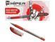Ручка масляная Hiper Max Writer 0.7мм, цвет стержня красный HO-335 8901015001407 фото 2